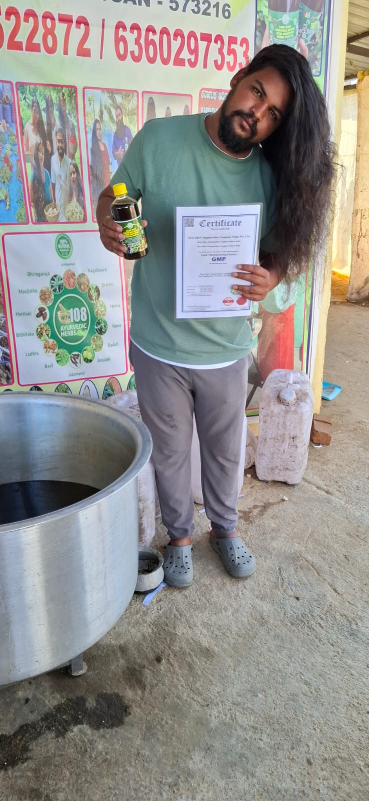 Adivasi Hakki Pikki Neelambari Herbal Hair Oil