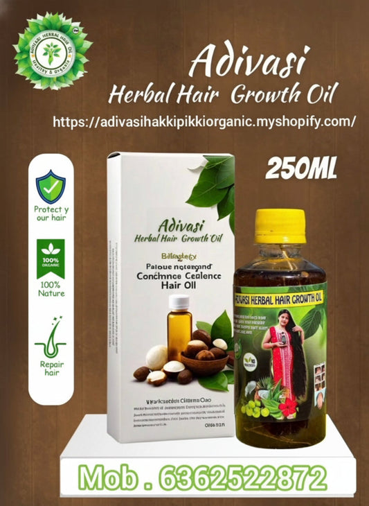Adivasi Hakki Pikki Neelambari Herbal Hair Oil